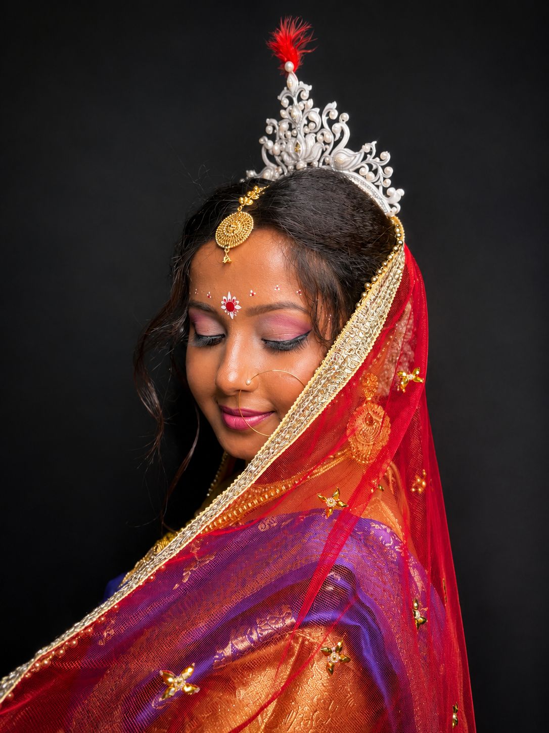Modern Bengali Bridal Makeup